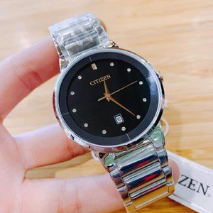 Citizen Mineral Face 40mm Men's Watch! NIB!